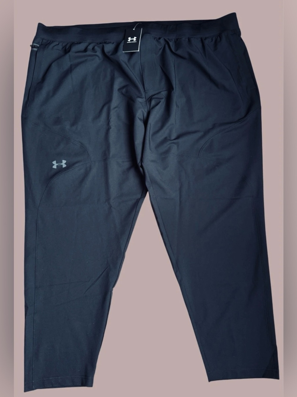 Under Armour Men's UA Unstoppable Tapered Pants 1352028-001  Black Size 5XLT NWT